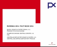 Ročenka Bruzy cenných papírů Praha 2014