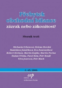 Přebytek obchodní bilance: zázrak nebo zákonitost?